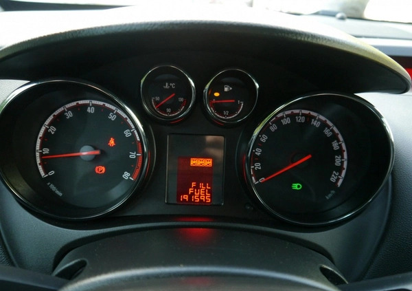 Opel Meriva cena 21600 przebieg: 181367, rok produkcji 2011 z Mikstat małe 497